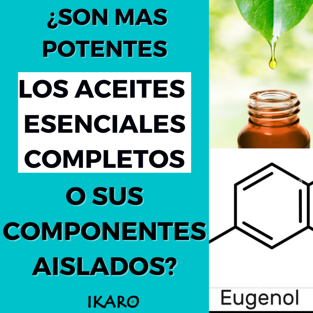 Aceites esenciales completos vs aislados