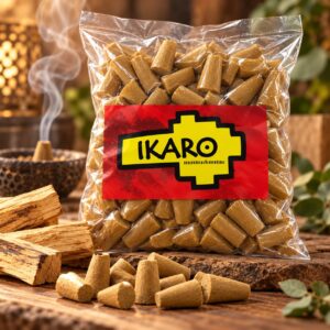 conos de incienso de palo santo pack 100 unidades IKARO