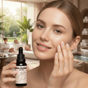 Frasco de aceite de rosa mosqueta puro de 30 ml ideal para piel y cicatrices