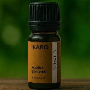 aceite esencial de ciprés 11 ml puro IKARO para respiración, circulación y piel