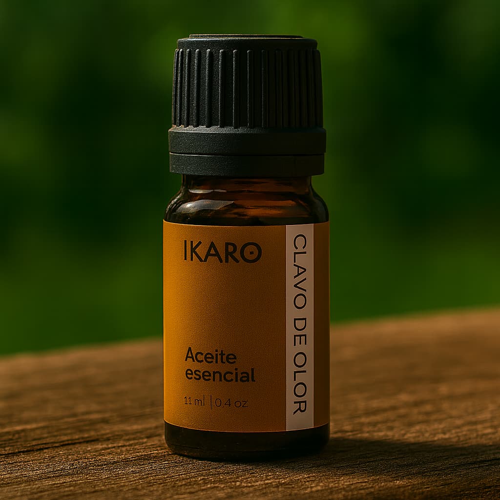 Aceite Esencial de Clavo de Olor – IKARO 11 ml Aceite esencial de clavo de olor IKARO 11 ml
