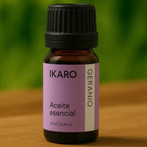 aceite esencial de geranio puro 11 ml – beneficios hormonales, piel y bienestar