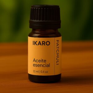 aceite esencial de patchouli IKARO 10 ml – propiedades y usos