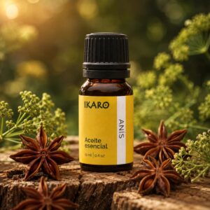 Aceite Esencial de Anís IKARO · Frasco ámbar 11 ml