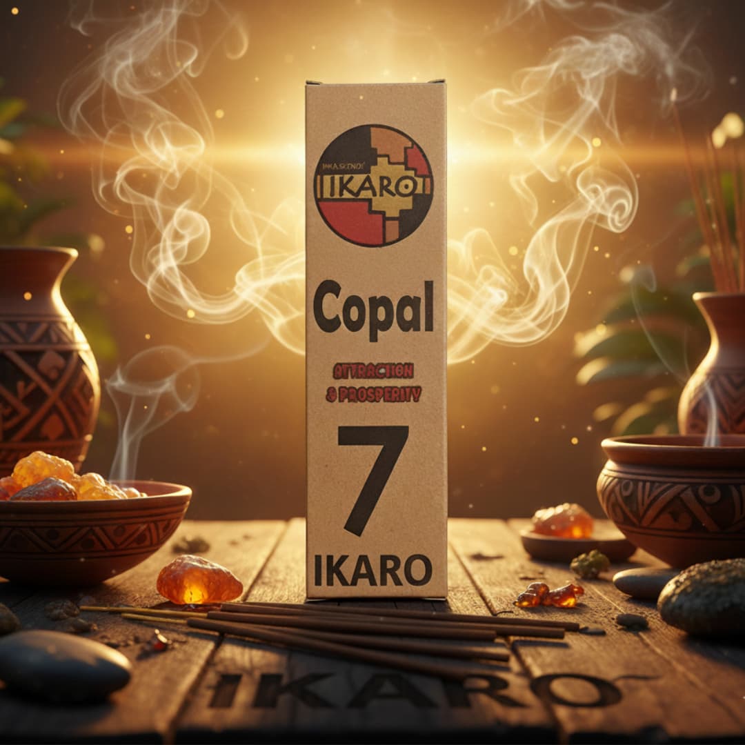 Incienso de Copal Peruano natural | Varillas artesanales IKARO Incienso de copal peruano natural para purificar energías – varillas artesanales IKARO
