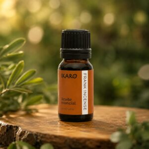 Aceite esencial de frankincense 11 ml puro IKARO – usos terapéuticos piel, relajación y meditación