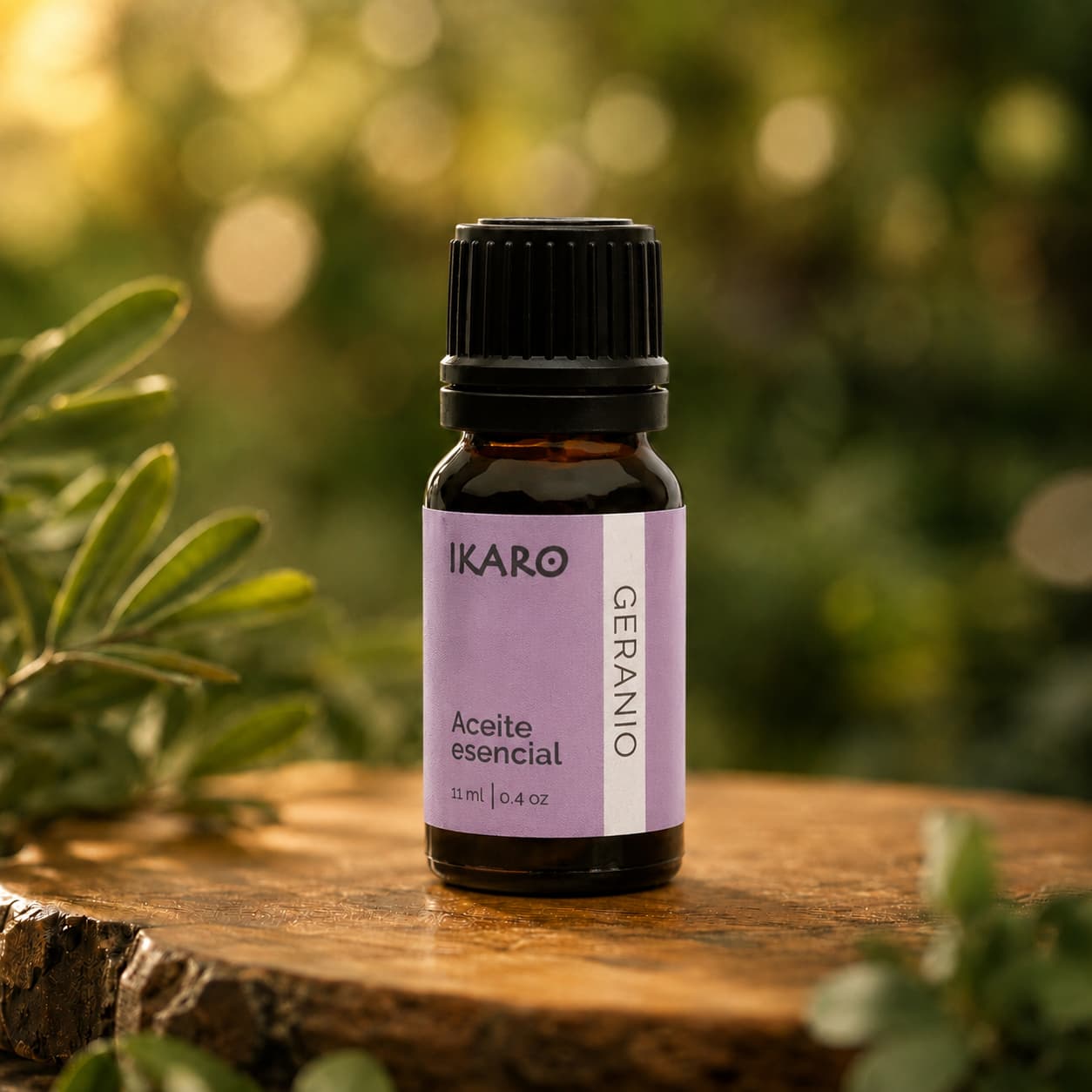 aceite esencial de geranio puro 11 ml – beneficios hormonales, piel y bienestar