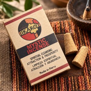 Conos de incienso de palo santo IKARO Místico – limpieza energética y espiritual