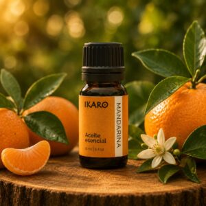 aceite esencial de mandarina 11 ml relajante y cicatrizante – IKARO
