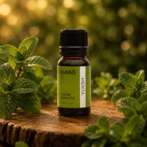 aceite esencial de menta 100% puro – frasco ámbar 11 ml – IKARO