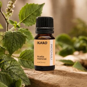 aceite esencial de patchouli IKARO 10 ml – propiedades y usos