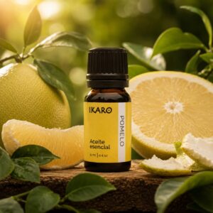 haz que la imagen 1 del aceite esencial pino tenga la estetica y fondo natural de la imagen generada anteriormente con la planta que le corresponde . Manten el color de la etiqueta de la imagen 1
