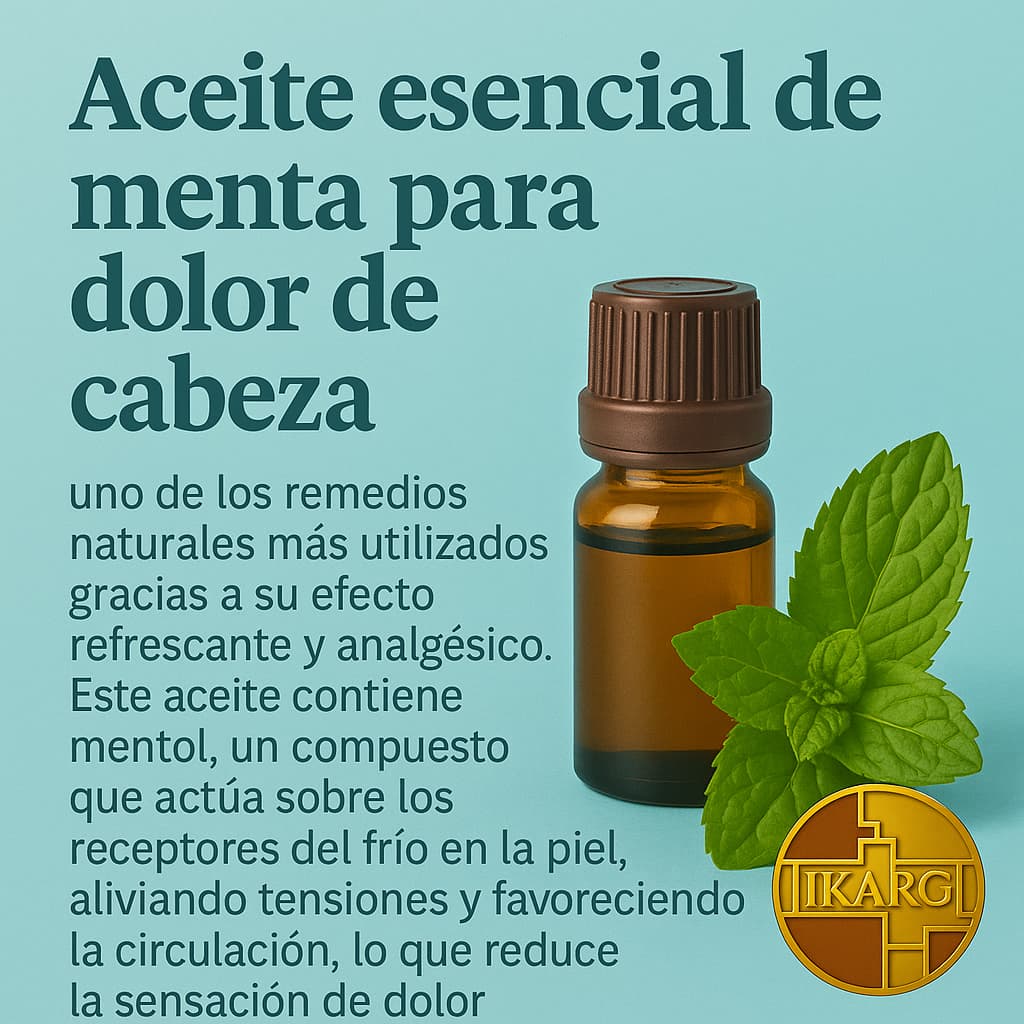 aceite de menta para dolor de cabeza – cómo usarlo de forma segura