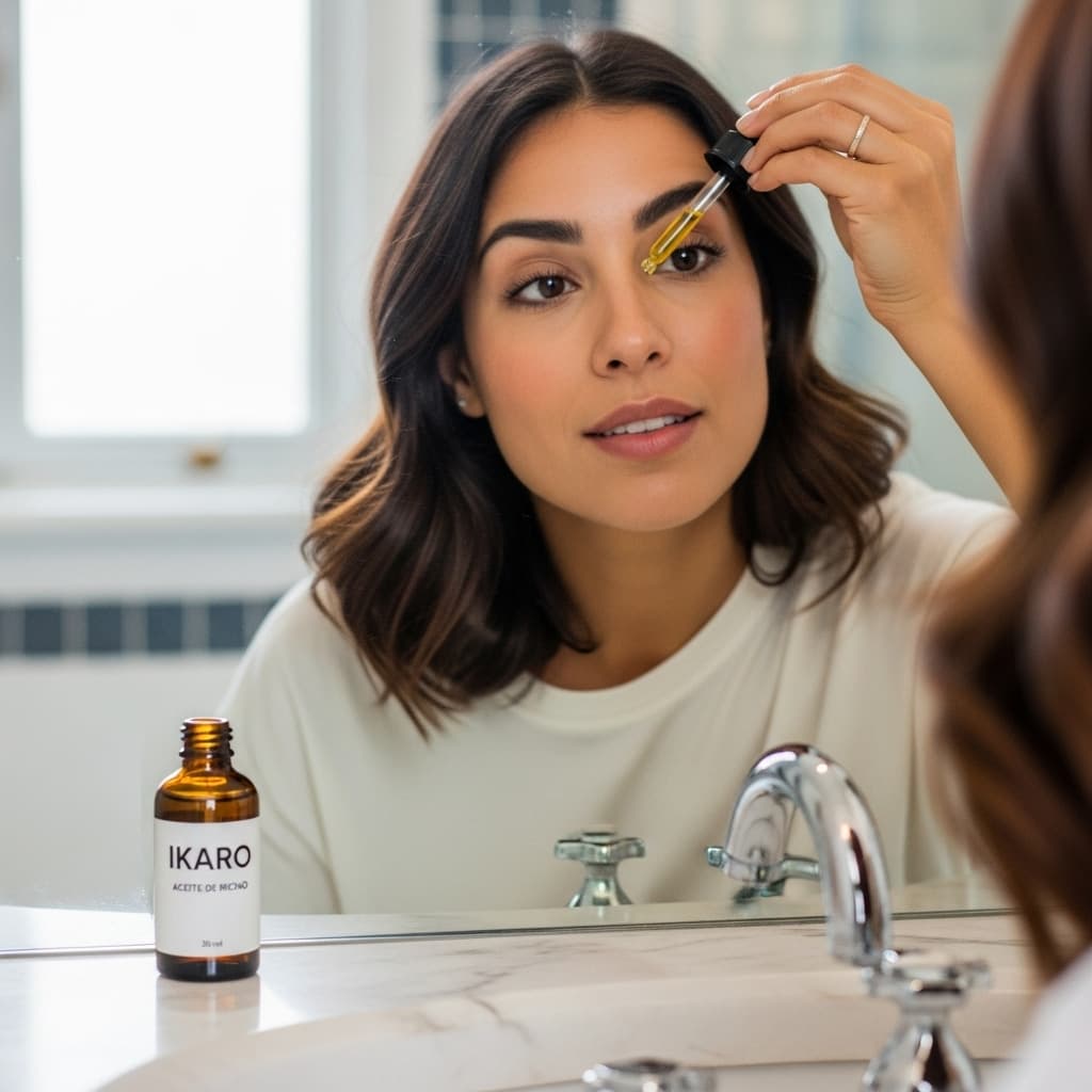 aceite de ricino para las cejas - ikaro.pe