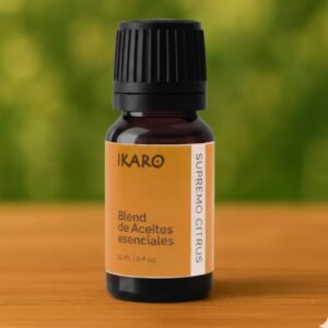 Supremo Citrus: sinergia cítrica con pomelo, naranja, mandarina y limón para elevar el ánimo, claridad y energía. Envío a todo el Perú.