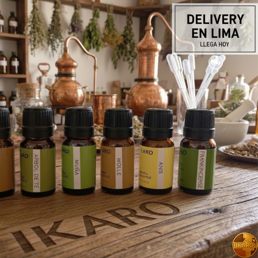 IKARO Delivery Lima – Aromaterapia: aceites esenciales, aceites de masaje e inciensos