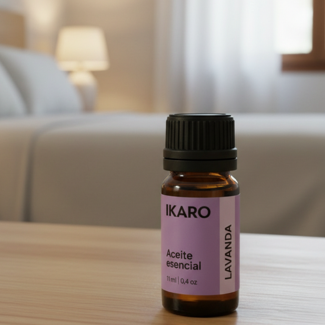 Aceite esencial de lavanda IKARO 11 ml Aceite esencial de lavanda IKARO 11 ml – aroma lavanda para aromaterapia y masajes