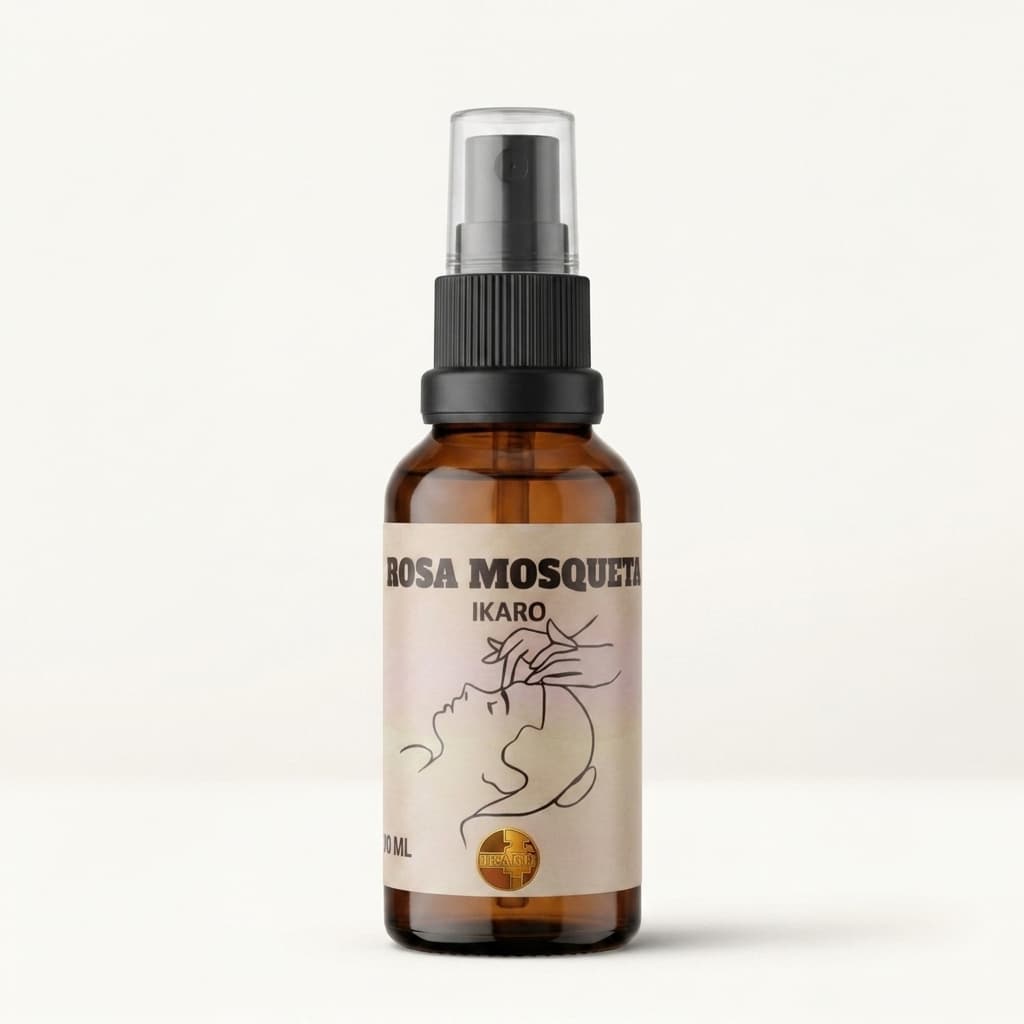 Aceite de Rosa Mosqueta puro prensado en frío IKARO 30 ml – S/55