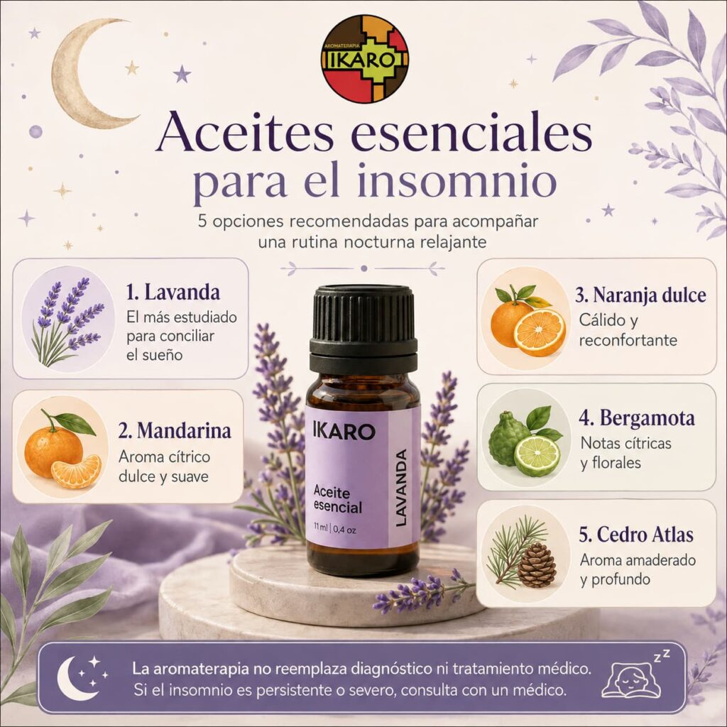 ¿Pueden los aceites esenciales ayudar con el insomnio?