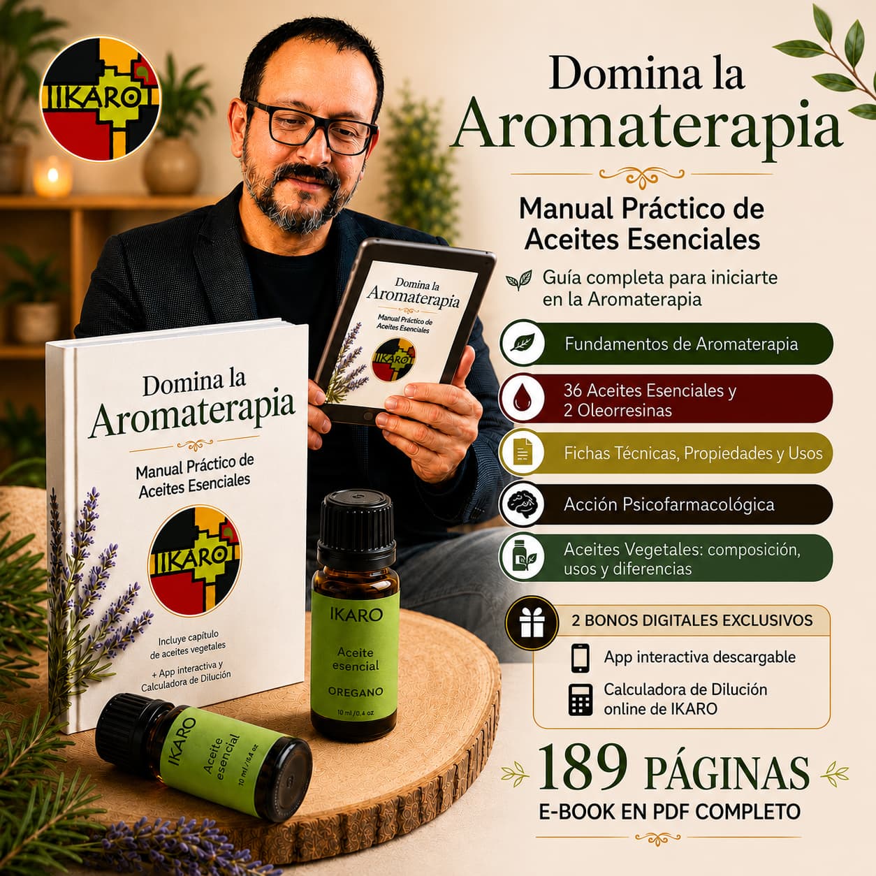 «Tu punto de partida esencial en el mundo de la Aromaterapia»