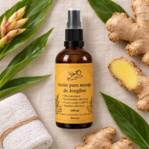 Aceite de Masaje de Jengibre 100 ml