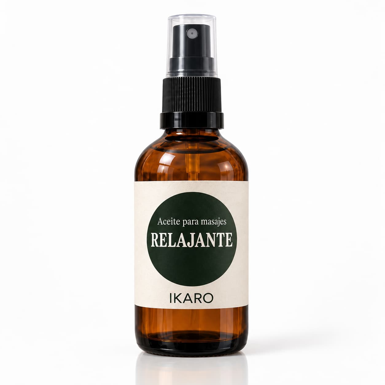 Aceite Relajante IKARO 100 ml para masajes con lavanda, naranja y patchouli