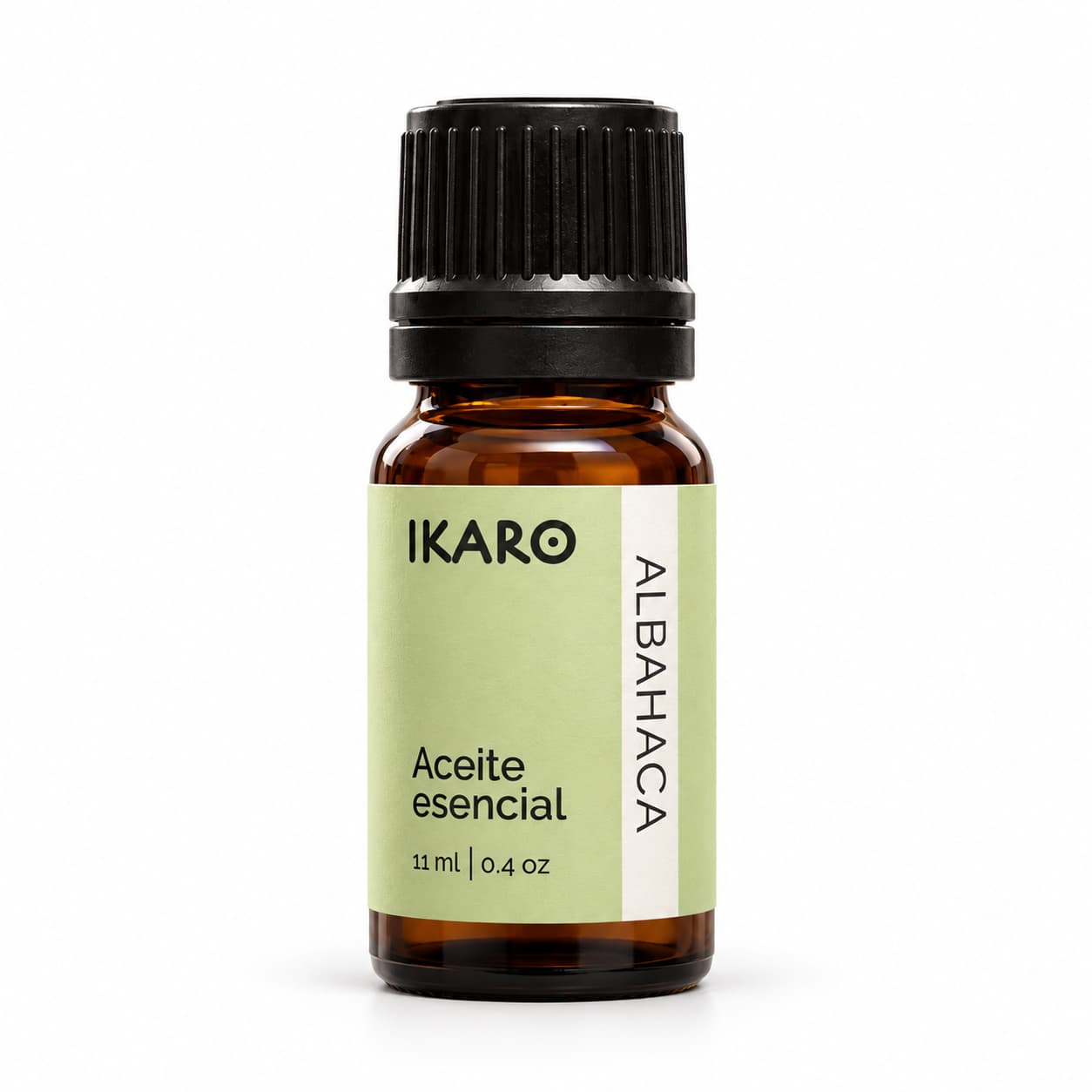 Aceite esencial de albahaca 11 ml IKARO, aroma herbal, claridad mental y bienestar digestivo