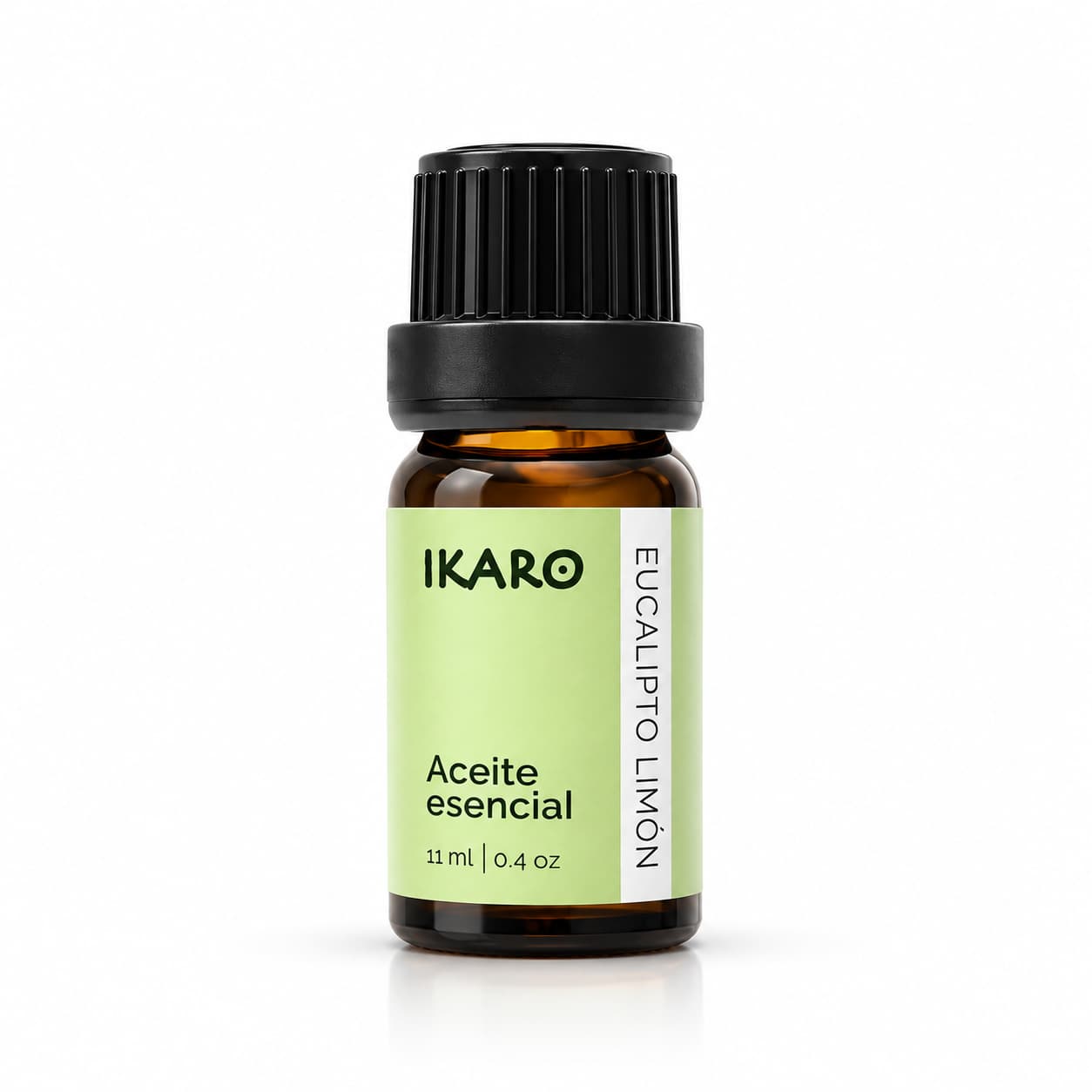 Aceite esencial de eucalipto limón IKARO 100% puro, frasco ámbar de 11 ml