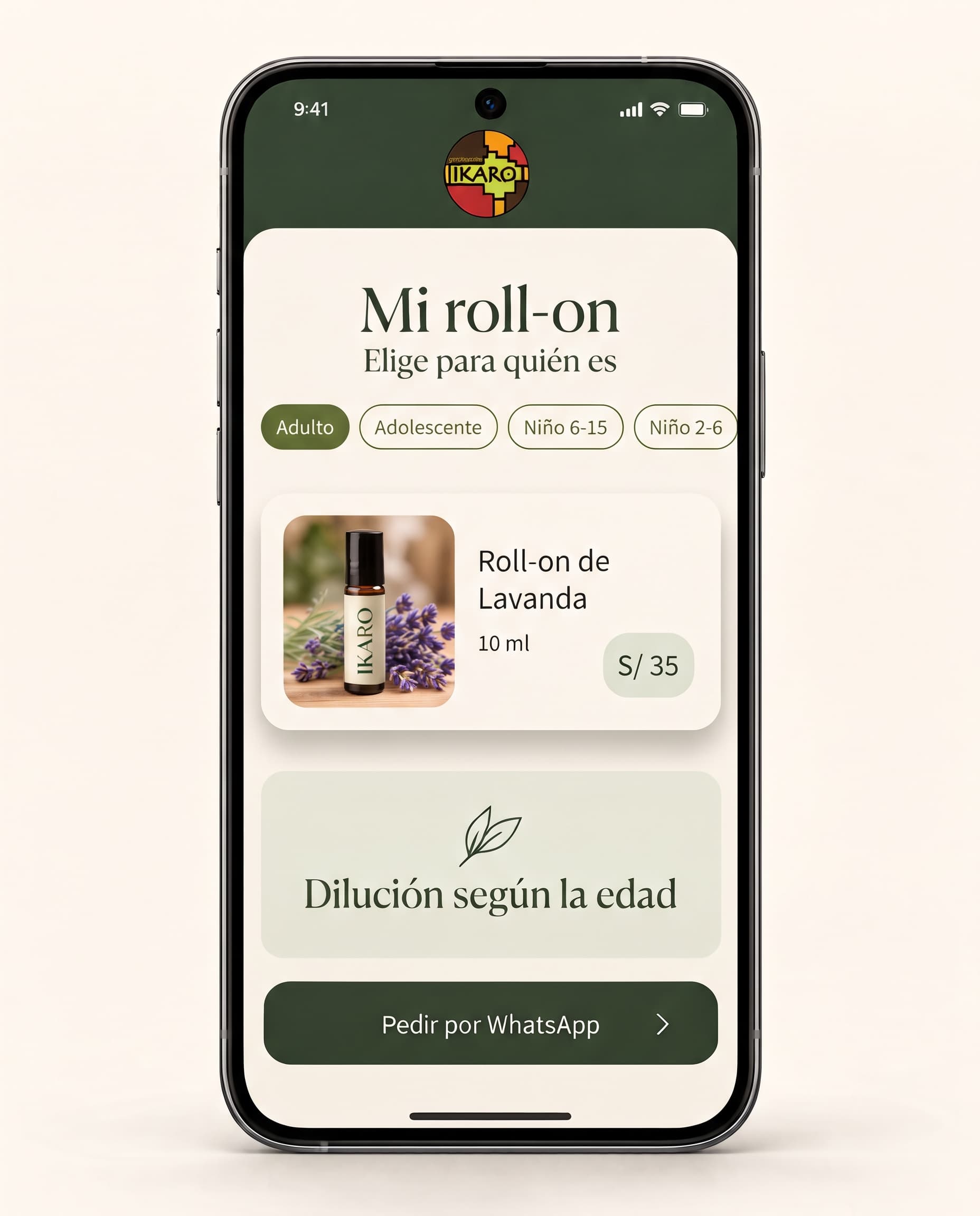 Guía de roll-ons - guía gratuita IKARO