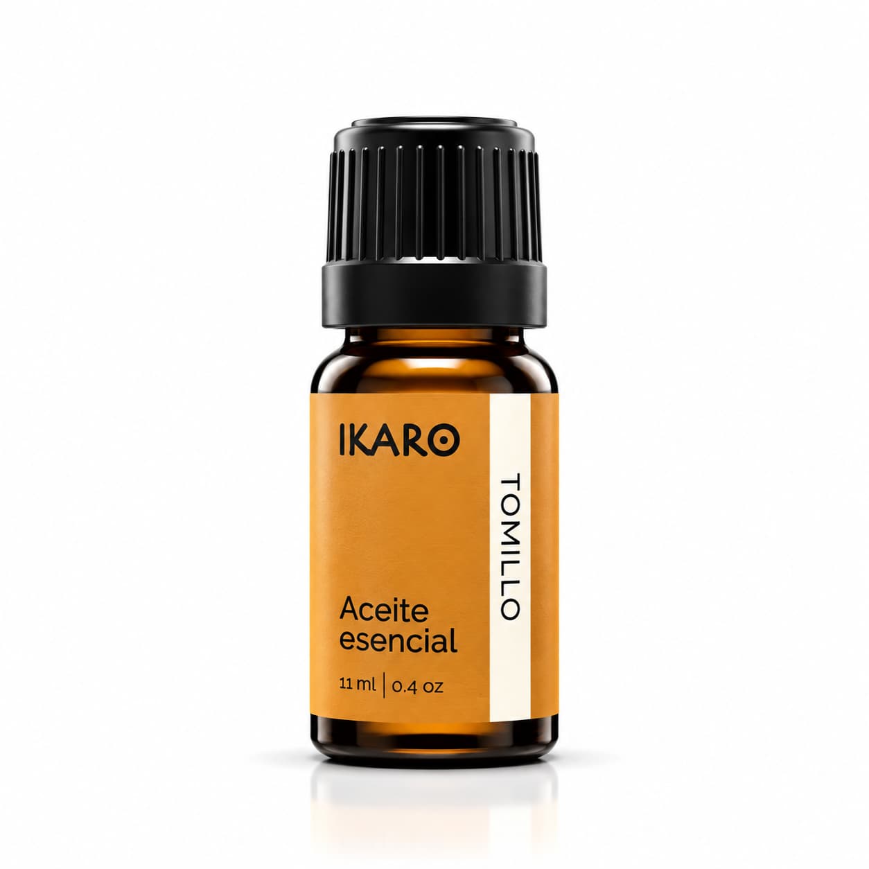 Aceite esencial de tomillo IKARO 10 ml – Thymus vulgaris qt. timol para defensas y respiración